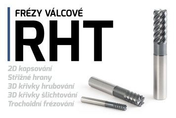 Frézy válcové RHT