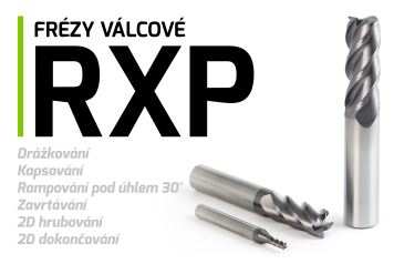 Frézy válcové RXP