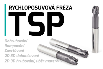 Rychloposuvná fréza TSP